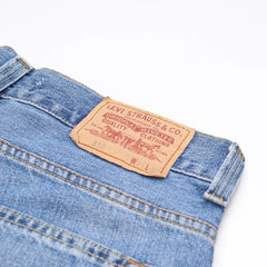 Levi’s Jeans Bootcut Hellblau Blau Herren Baumwolle – Nahaufnahme-2