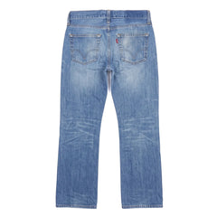 Levi’s Jeans Bootcut Blau Herren Baumwolle – Rückseite