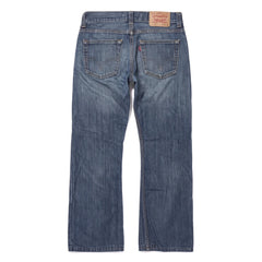 Levi’s Jeans Bootcut Blau Herren Baumwolle – Rückseite