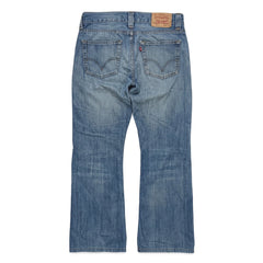 Levi’s Jeans Bootcut Blau Herren Baumwolle – Rückseite
