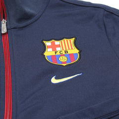 Nike Trackjacket Fußballverein Marineblau Rot Herren Polyester – Nahaufnahme-1