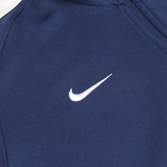 Nike Trackjacket Fußballverein Marineblau Weiß Herren Polyester – Nahaufnahme-1