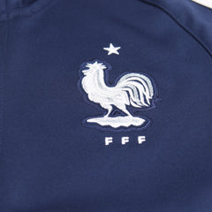 Nike Trackjacket Fußballverein Marineblau Weiß Herren Polyester – Nahaufnahme-2