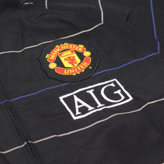 Nike Trackjacket Fußballverein Schwarz Weiß Herren Polyester – Nahaufnahme-2