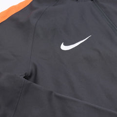 Nike Tracksuit Fußballverein Schwarz Orange Herren Polyester – Nahaufnahme-1
