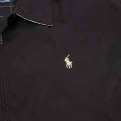Ralph Lauren Jacke Casual Schwarz Herren Baumwolle – Nahaufnahme-1