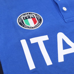 Ralph Lauren Polo Chief Keef Blau Herren Baumwolle – Nahaufnahme-1