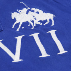 Ralph Lauren Polo Chief Keef Blau Weiß Herren Baumwolle – Nahaufnahme-3