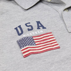 Ralph Lauren Polo Chief Keef Grau Herren Baumwolle – Nahaufnahme-2