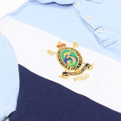 Ralph Lauren Polo Chief Keef Hellblau Marineblau Herren Baumwolle – Nahaufnahme-1