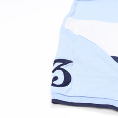 Ralph Lauren Polo Chief Keef Hellblau Marineblau Herren Baumwolle – Nahaufnahme-3