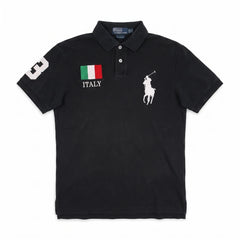 Ralph Lauren Polo Chief Keef Schwarz Herren Baumwolle – Vorderansicht