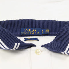Ralph Lauren Polo Chief Keef Weiß Gold Herren Baumwolle – Nahaufnahme-3