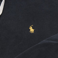 Ralph Lauren Zipper Pasha Schwarz Gold Herren Baumwolle – Nahaufnahme-1