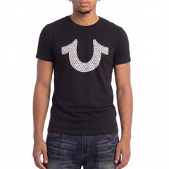 True Religion T-Shirt Chief Keef Schwarz Herren Baumwolle – Tragefoto_1
