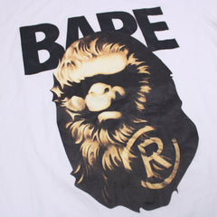 A BATHING APE® T-Shirt Mit Logo-Print - Farbe: White - Größe: M - VintageR2
