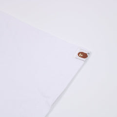 A BATHING APE® T-Shirt Mit Logo-Print - Farbe: White - Größe: M - VintageR2