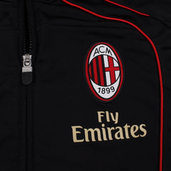 Adidas AC Milan Trackjacket in Schwarz Gold Größe M