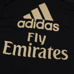 Adidas AC Milan Trackjacket in Schwarz Gold Größe M