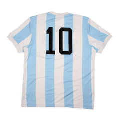 Adidas Argentinien 2013 Vintage Trikot in Hellblau Weiß Größe L