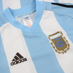 Adidas Argentinien Trikot Vintage - Farbe: LightSkyBlue - Größe: L - VintageR2