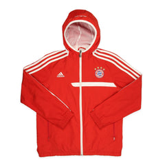 Adidas Bayern München Tracksuit in Rot Weiß Größe M