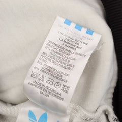 Adidas Beckenbauer Vintage Trackjacket in Weiß Schwarz Größe M