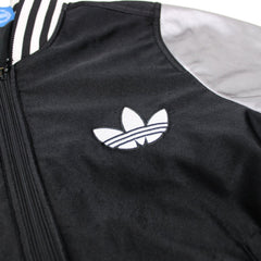 Adidas Brooklyn Bomberjacke Satin - Farbe: Black - Größe: S - VintageR2