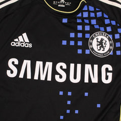 Adidas Chelsea Trikot in Schwarz Weiß Größe L