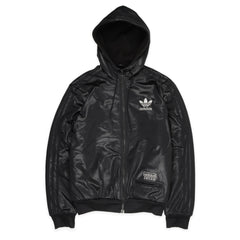 Adidas Chile 62 Winterjacke in Schwarz Silber Größe S