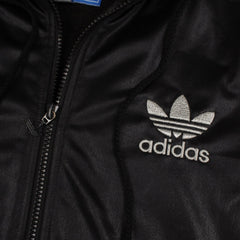 Adidas Chile 62 Winterjacke in Schwarz Silber Größe S