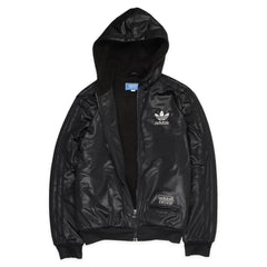 Adidas Chile 62 Winterjacke in Schwarz Silber Größe S