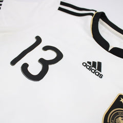 Adidas Deutschland Fußball Trikot Dfb Wm 2010 13 Ballack - Farbe: White - Größe: M - VintageR2