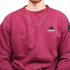 Adidas Equipment Vintage Sweatshirt - Farbe: Red - Größe: M - VintageR2