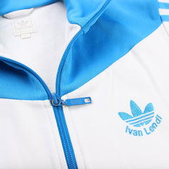 Adidas Firebird Ivan Lendl Trainingsjacke - Farbe: White - Größe: M - VintageR2