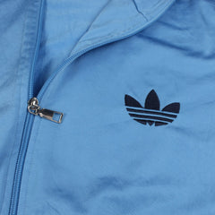 Adidas Firebird Trainingsjacke in Babyblau Größe XL
