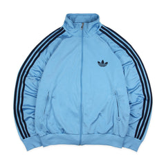 Adidas Firebird Trainingsjacke in Babyblau Größe XL