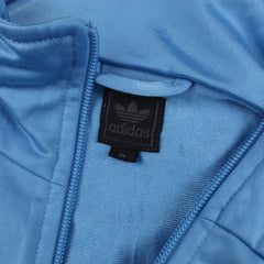 Adidas Firebird Trainingsjacke in Babyblau Größe XL