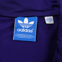 Adidas Firebird Trainingsjacke in Lila Weiß Größe M
