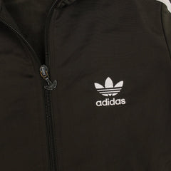 Adidas Firebird Vintage Trackjacket in Oliv Weiß Größe S