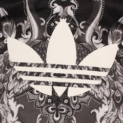 Adidas Firebird Vintage Trackjacket in Schwarz Weiß Größe S