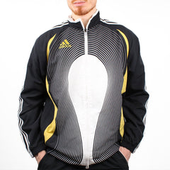 Adidas Fußball Trainingsjacke Vintage - Farbe: Gold - Größe: XL - VintageR2