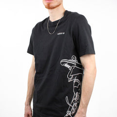 Adidas Goofy Disney T - Shirt - Farbe: Black - Größe: L - VintageR2
