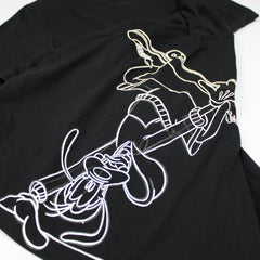 Adidas Goofy Disney T - Shirt - Farbe: Black - Größe: L - VintageR2