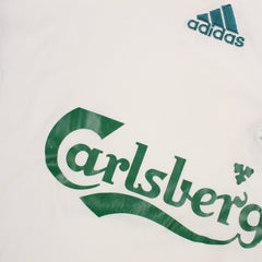 Adidas Liverpool Retro Trikot in Weiß Grün Größe S