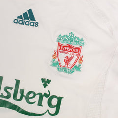 Adidas Liverpool Retro Trikot in Weiß Grün Größe S
