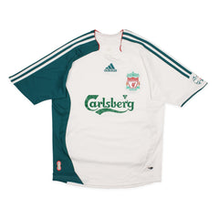 Adidas Liverpool Retro Trikot in Weiß Grün Größe S