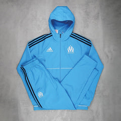 Adidas Marseille Tracksuit - Farbe: LightSkyBlue - Größe: M - VintageR2