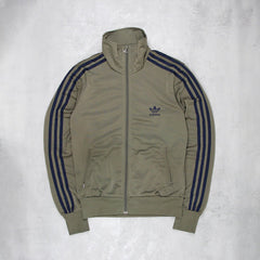 Adidas Originals Trainingsjacke - Farbe: Olive - Größe: L - VintageR2