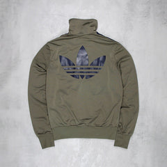 Adidas Originals Trainingsjacke - Farbe: Olive - Größe: L - VintageR2